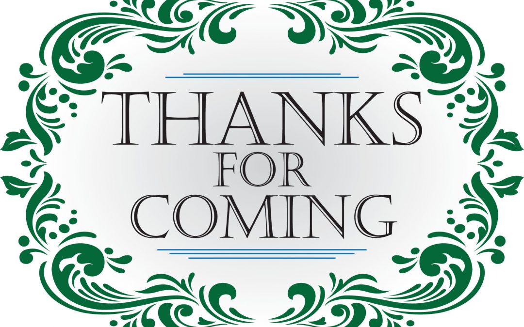 A Christmas Auction Thank You