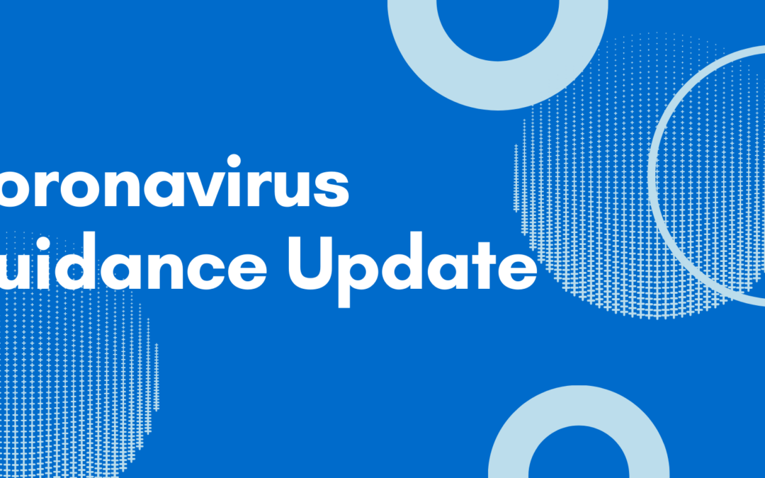 Coronavirus Guidance Update – October 29