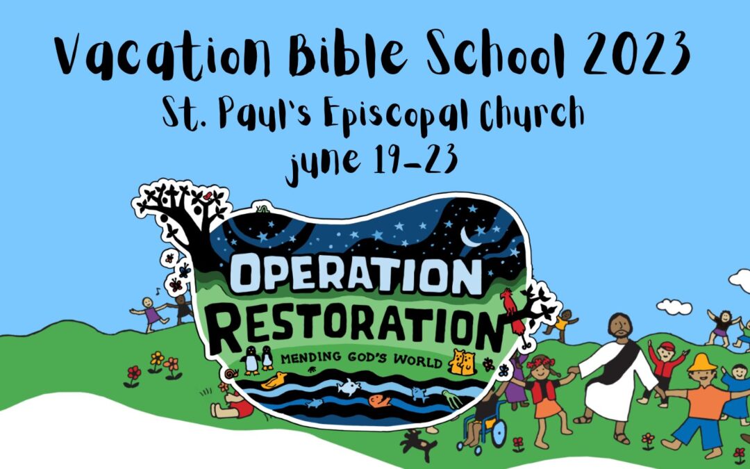 Save the Date: Vacation Bible School 2023