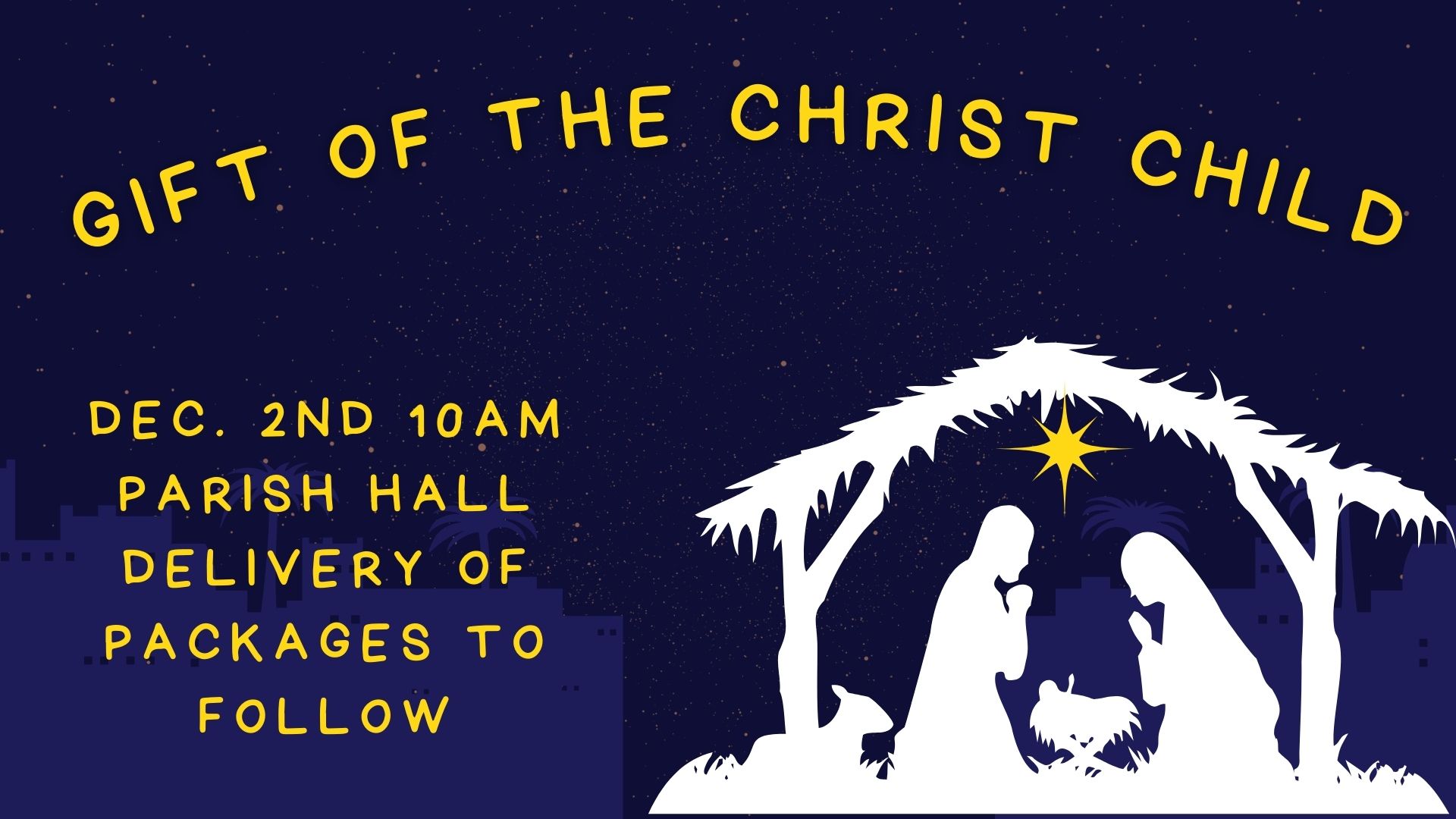 Gift of the christ child